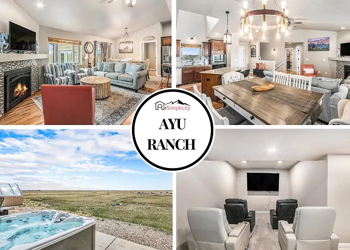 Spacious Ranch W Hot Tub & Fire Pit